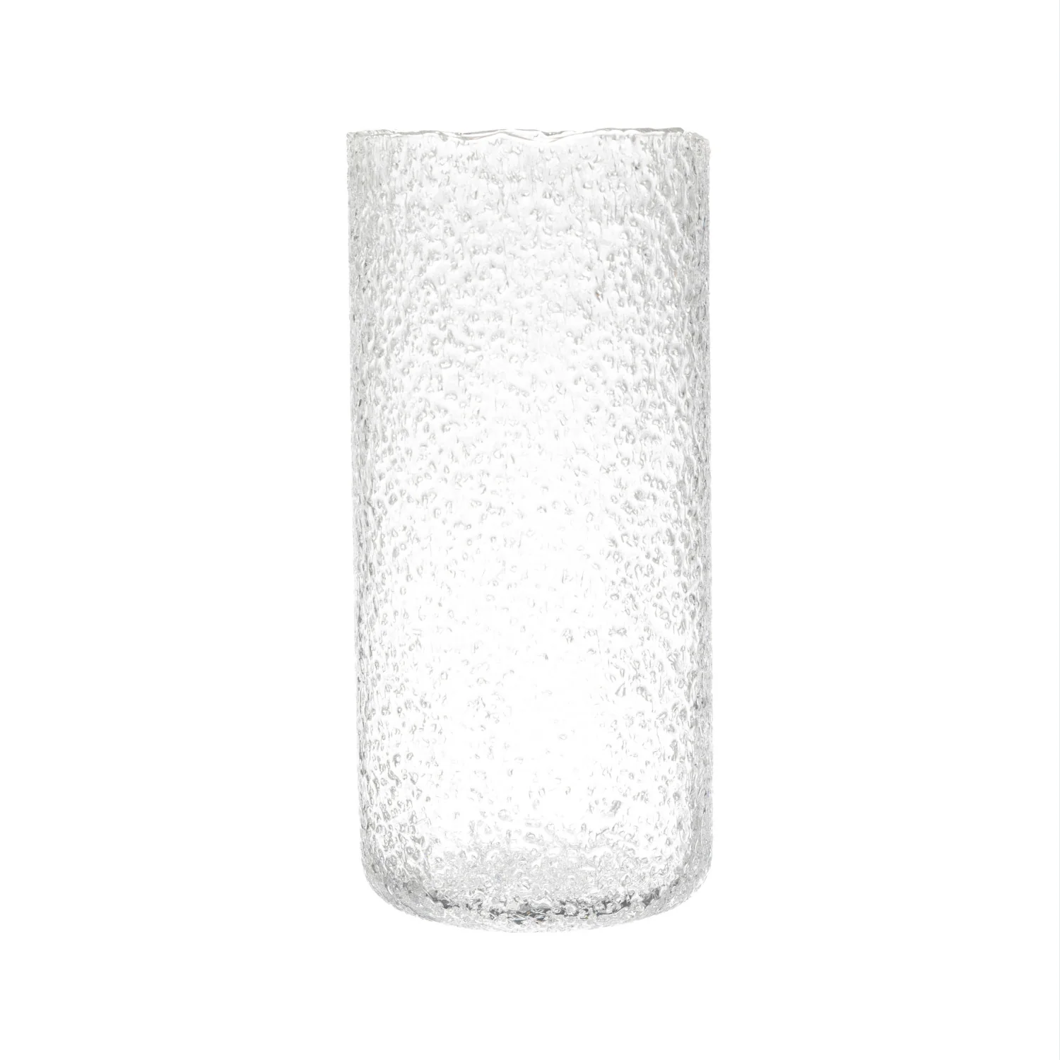 Seeded Glass Vase/ Hurricane - Image 5